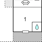 1 Bedroom In Appartamento